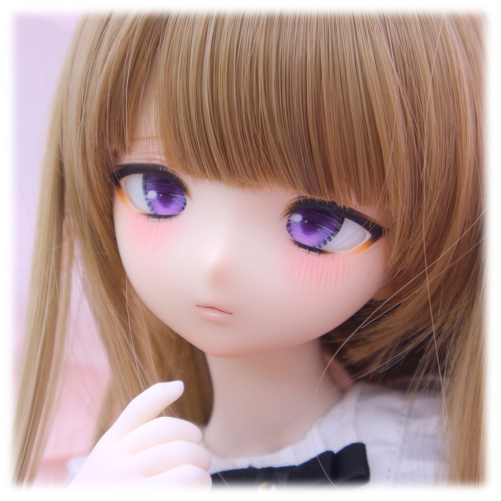 1/4ドールヘッド imomodoll MIKO カスタムヘッド セミホワイト肌＋