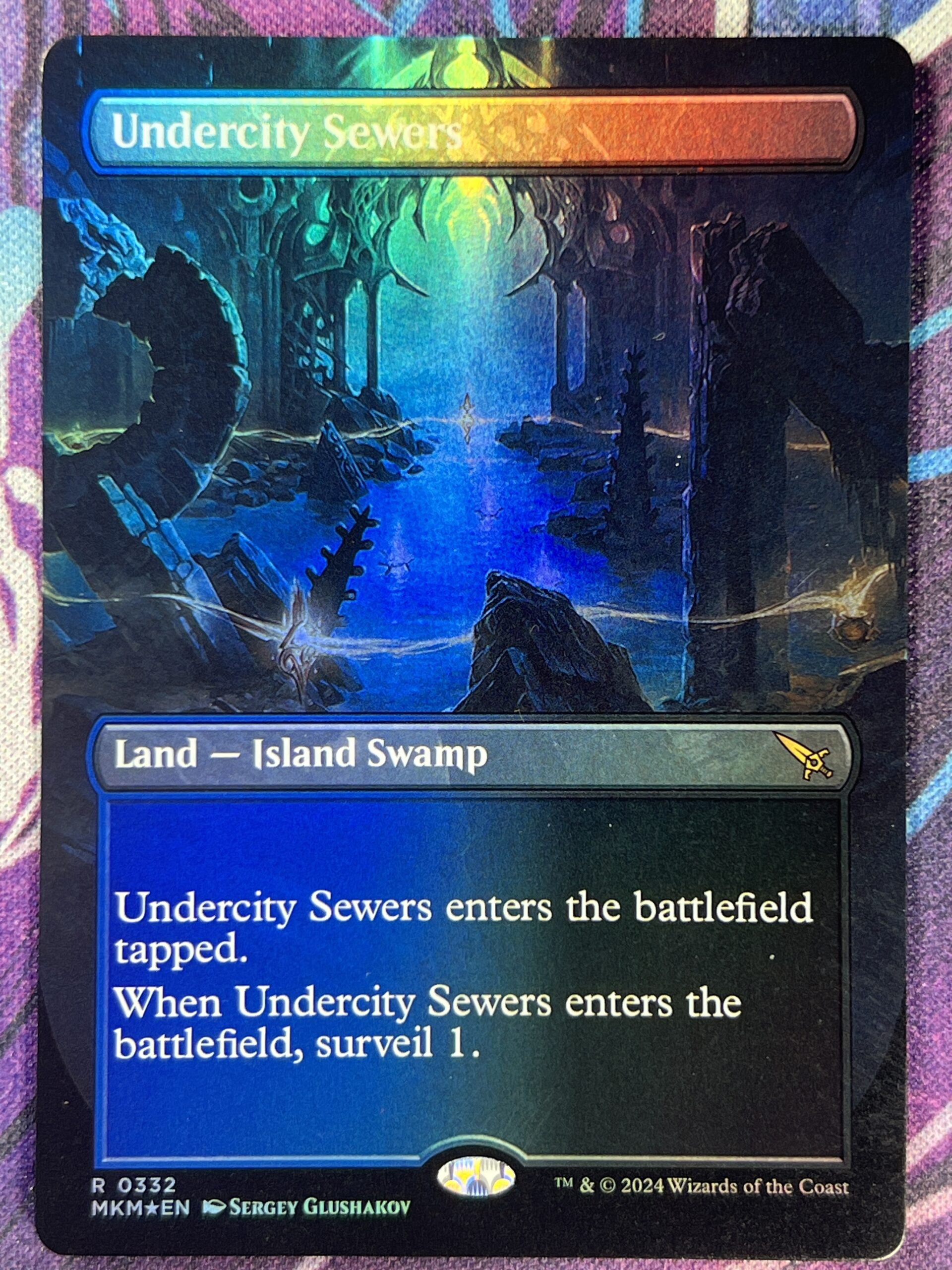 Undercity Sewers MKM Full Art Foil – Bootleg Mage