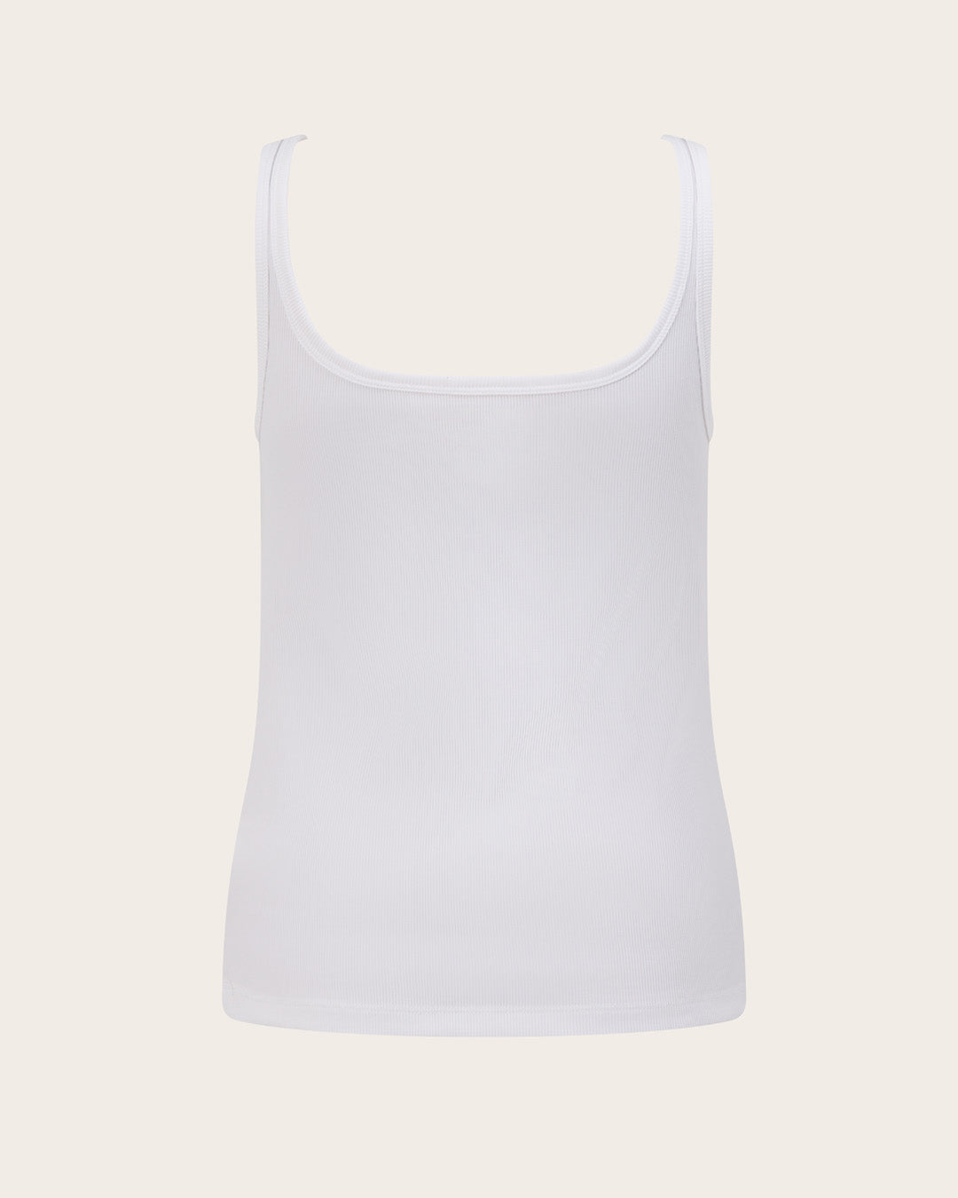 Women's Bamboo Ribbed Tank Top in White – Boody US