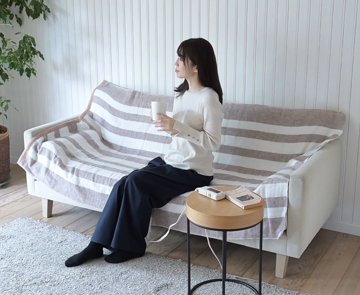 商品情報_電気掛敷毛布（188×130cm） | 山善の商品情報サイト