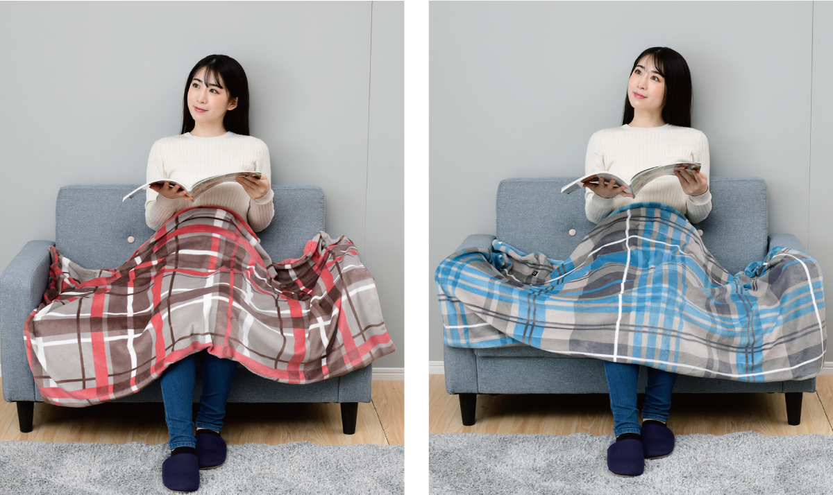 USB電気ブランケット 多機能4 WAY 収納ポケット付き 【公式通販】