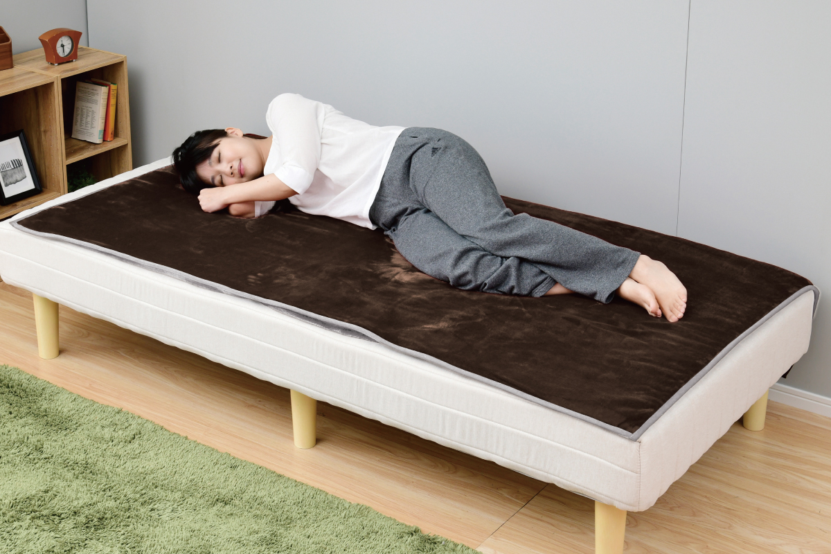 商品情報_「寝る消臭元」電気掛敷毛布（188×130cm） | 山善の商品情報