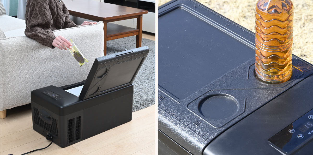 商品情報_AC/DC 2WAY 冷凍冷蔵庫（15Lタイプ） | 山善の商品情報サイト