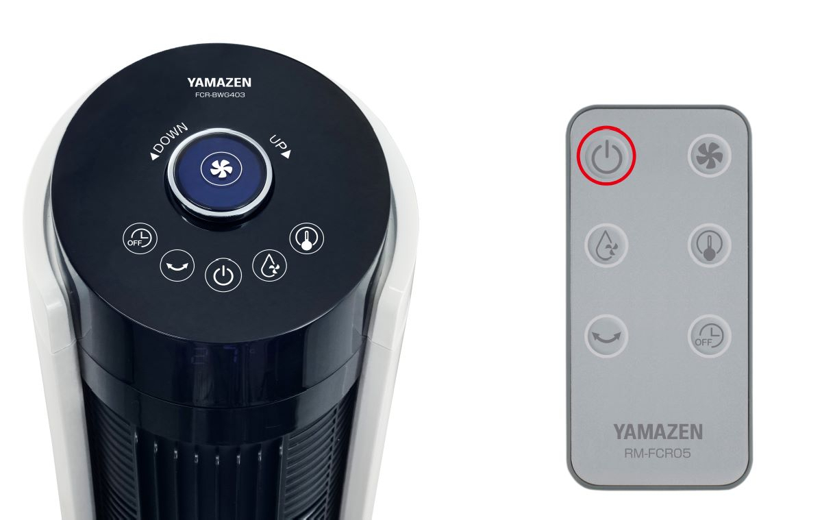 商品情報_冷風扇 (リモコンタイプ) | 山善の商品情報サイト | YAMAZEN BOOK