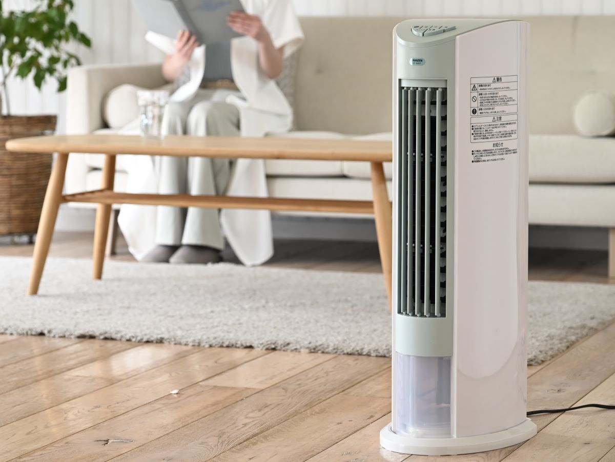 商品情報_冷風扇 (押しボタンタイプ) | 山善の商品情報サイト