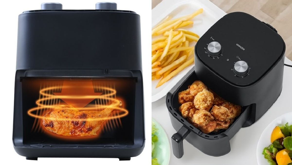 商品情報_エアフライヤー(4.5L) | 山善の商品情報サイト | YAMAZEN BOOK