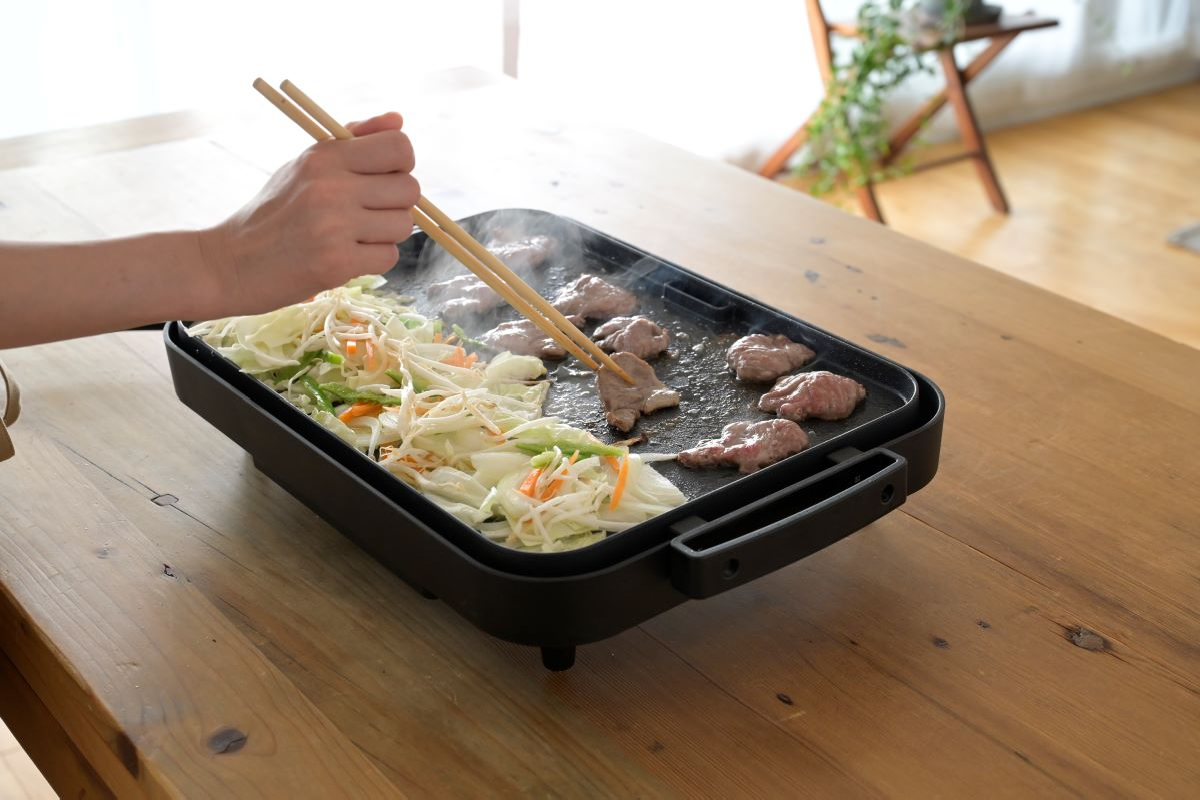 商品情報_1枚2役両面ホットプレート | 山善の商品情報サイト | YAMAZEN