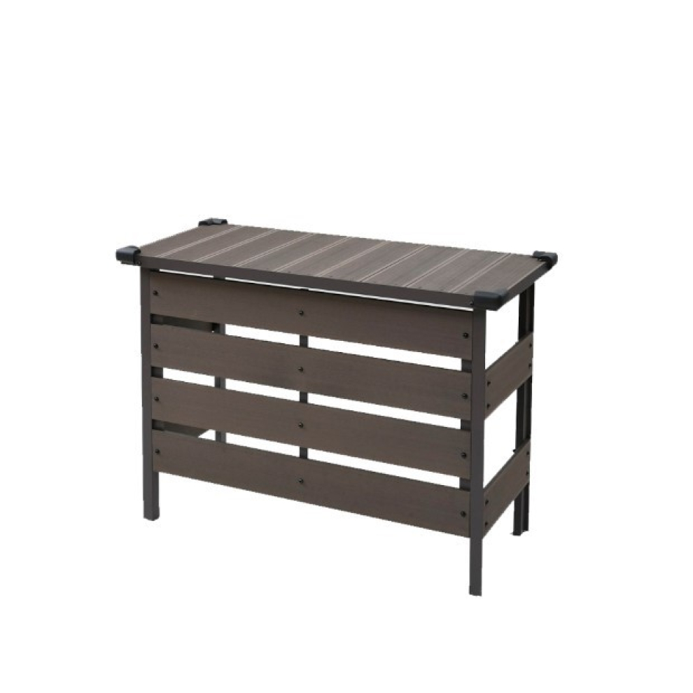 商品情報_ガーデンマスター 人工木エアコン室外機カバー | 山善の商品