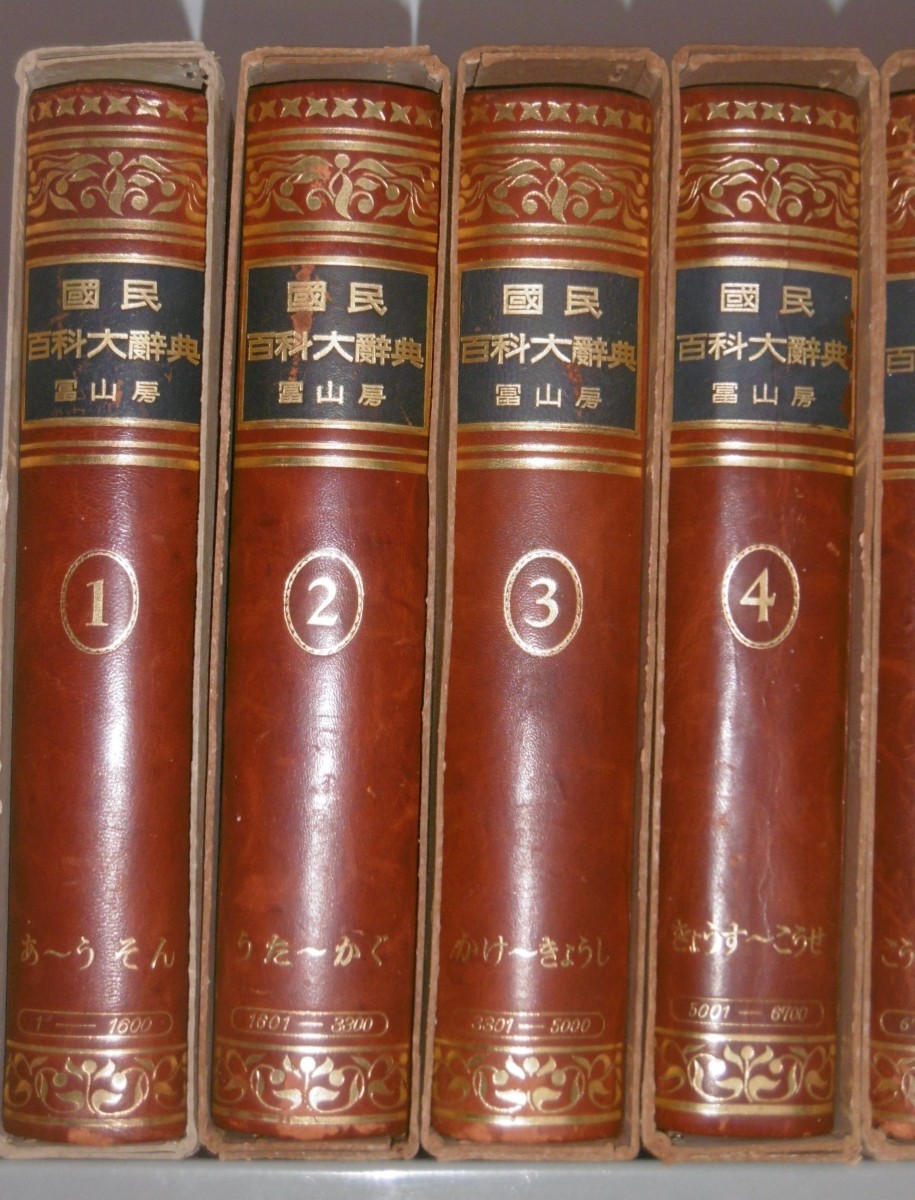 国民百科大辞典冨山房全12巻+別巻
