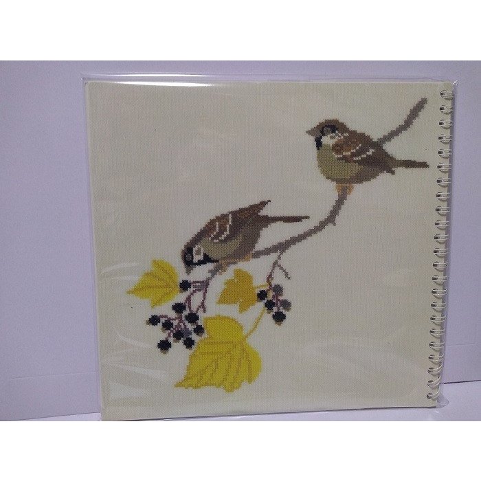 フレメ・カレンダー1993・クロスステッチ図案集・デンマーク・鳥