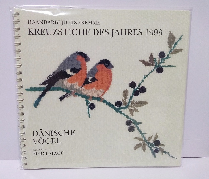 フレメ・カレンダー1993・クロスステッチ図案集・デンマーク・鳥
