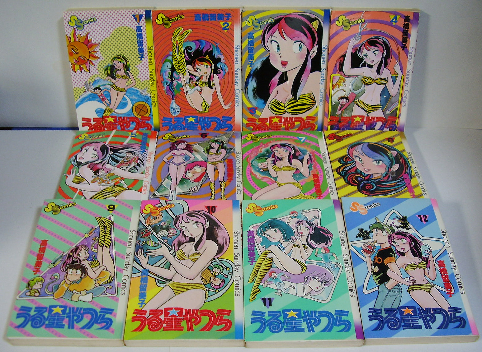 コミックセット】うる星やつら 全34巻セット(旧装カバー) ◇ 高橋