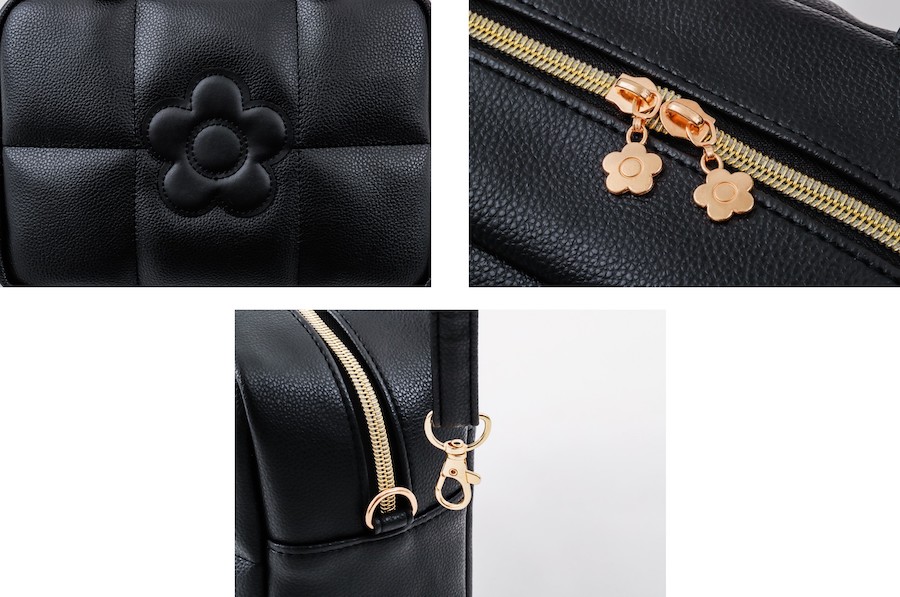 マリー・クワント展」開催記念のバッグ2種。どっちも捨てがたい