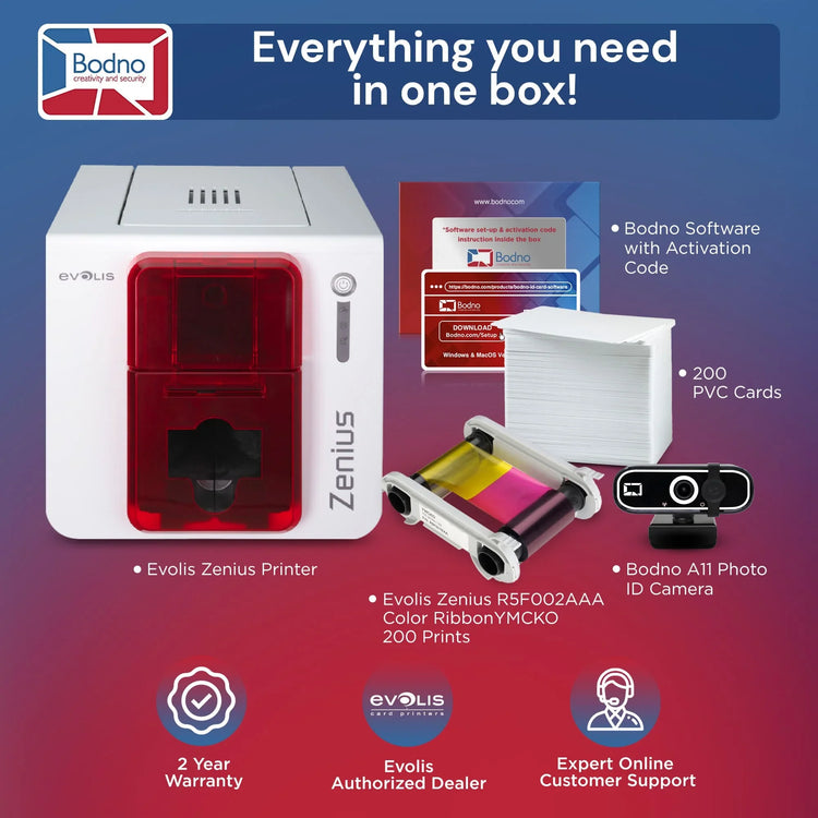 ⭐︎kaorin⭐︎Evolis Zenius カードプリンター ZN-1 ⭐︎kaorin