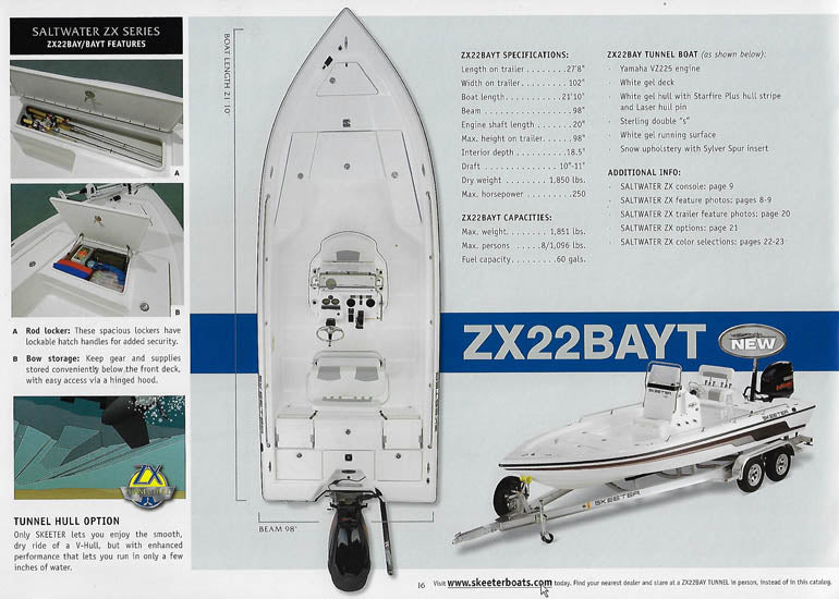 Skeeter 2008 Saltwater Brochure – SailInfo I boatbrochure.com