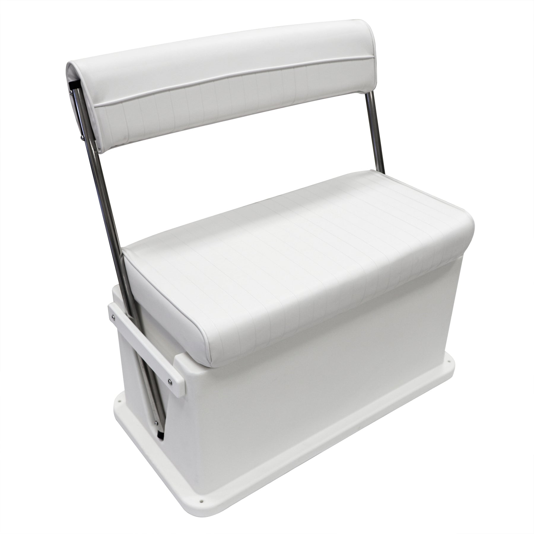 Wise 8WD437SS Offshore Swingback 62 Qt Cooler Seat | White – Boatseats