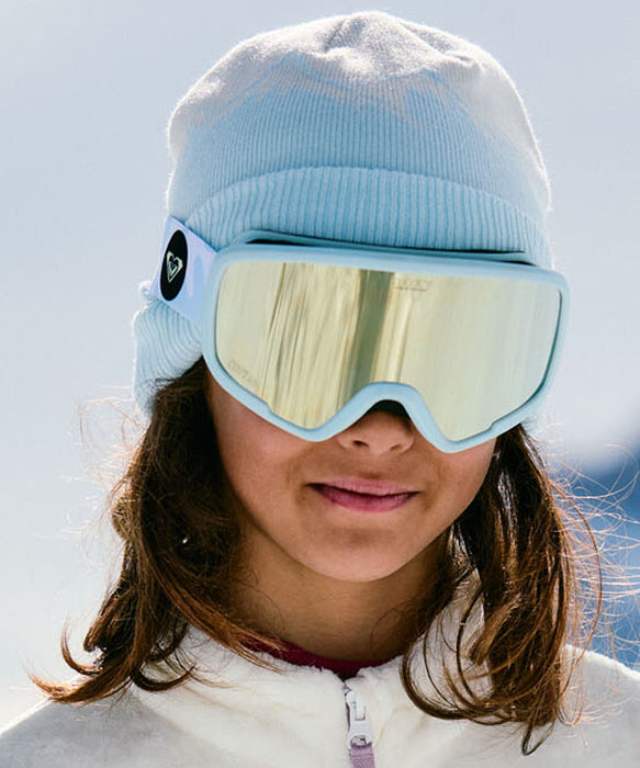 ROXY キッズ(5-8歳) MISSY スノーゴーグル 平面レンズ メッシュ