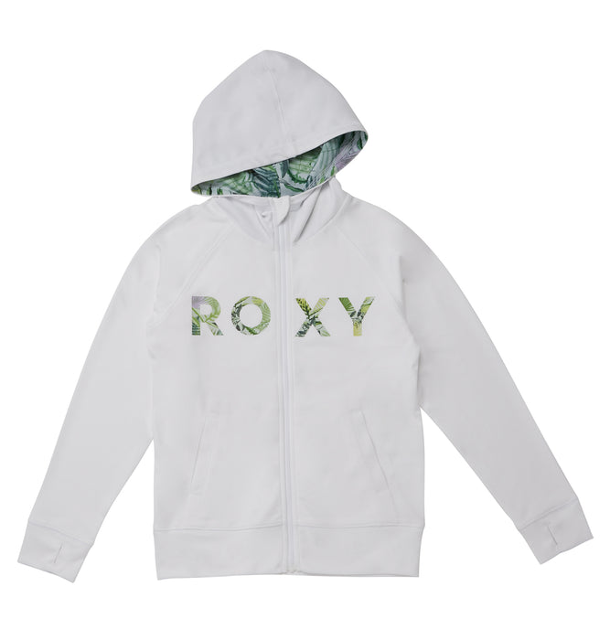 OUTLET】Roxy キッズ MINI SIMPLY BOTANICAL LOGO PARKA ラッシュガード