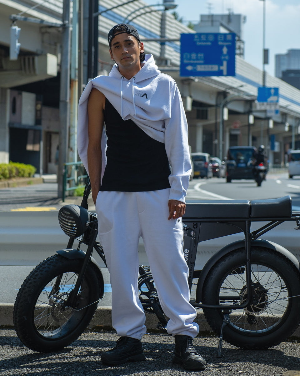 OUTLET】RVCA メンズ WIND AND SEAXSWEAT P セットアップボトムス WHT