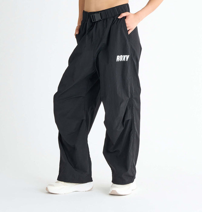 OUTLET】Roxy WIGGLE JIGGLE ウィメンズ パラシュートパンツ