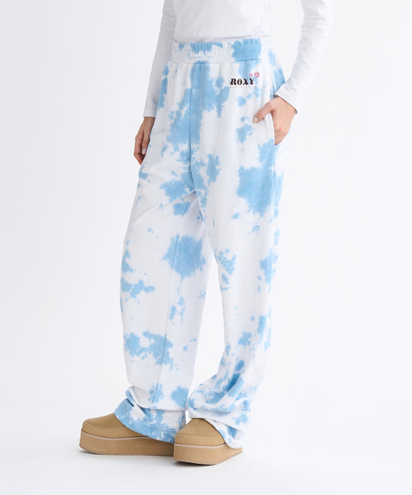 Roxy SUN AND SURF PANTS ウィメンズ ロングパンツ タイダイ染め