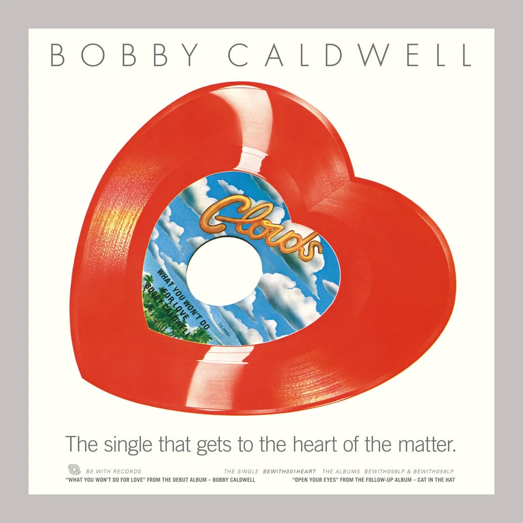 Limited Edition Heart-Shaped Record - Vinyl | Bobby Caldwell