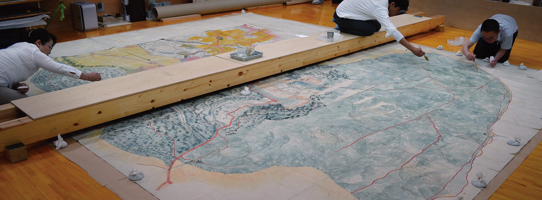 坂田墨珠堂について | 文化財（書跡・絵画・歴史資料）の修理・修復