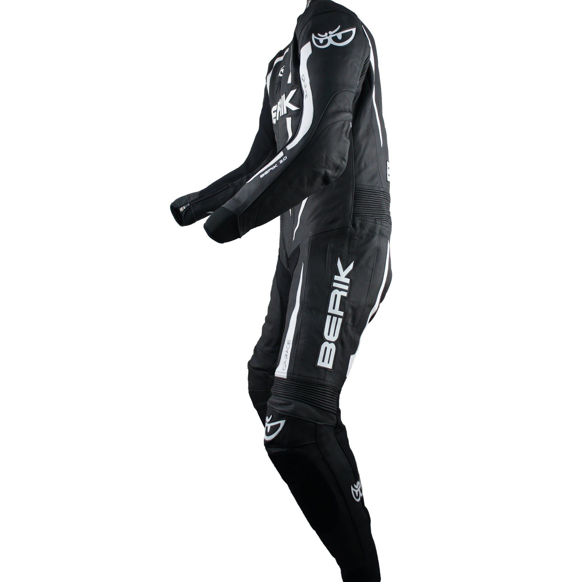 LS1-171334-BK ALL BLACK BERIK RACINGSUITS