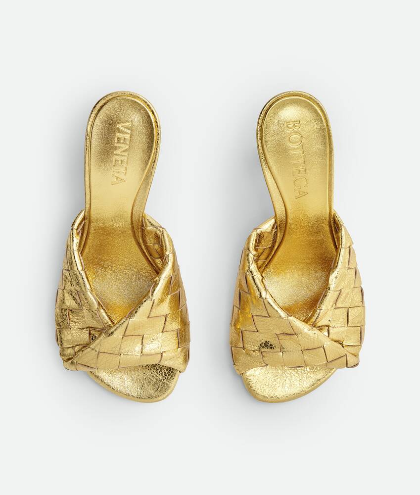 Women's Blink Mule in Gold | Bottega Veneta US