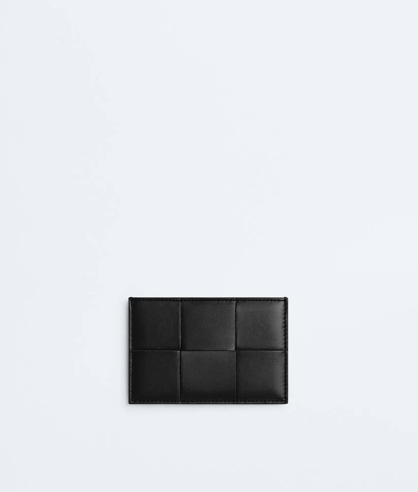 Women's Cassette Credit Card Case in Black | Bottega Veneta US