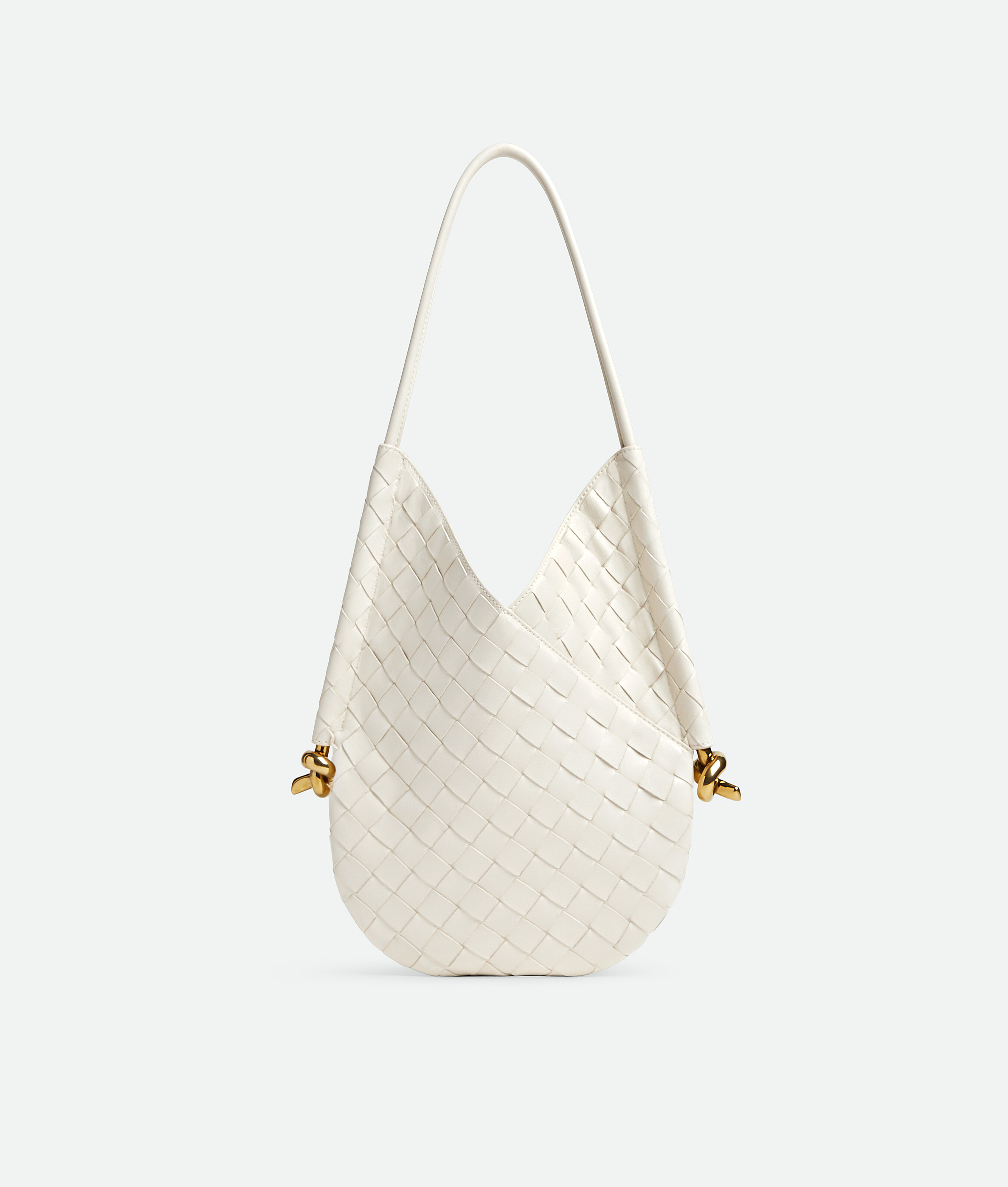 Women's Small Solstice in White | Bottega Veneta US