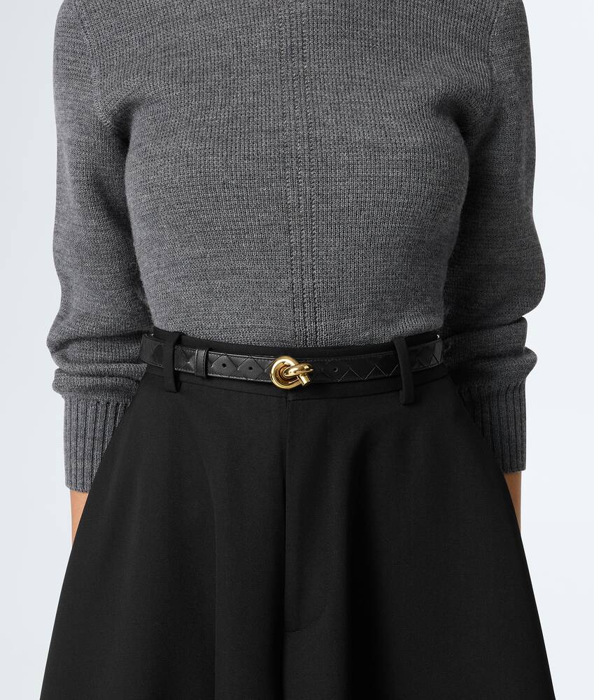 ノット ベルト のために ウィメンズ で ブラック | ボッテガ・ヴェネタ JP