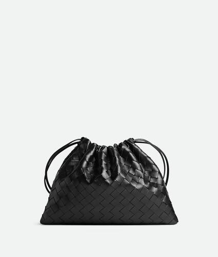 Women's Small Dustbag in Black | Bottega Veneta US