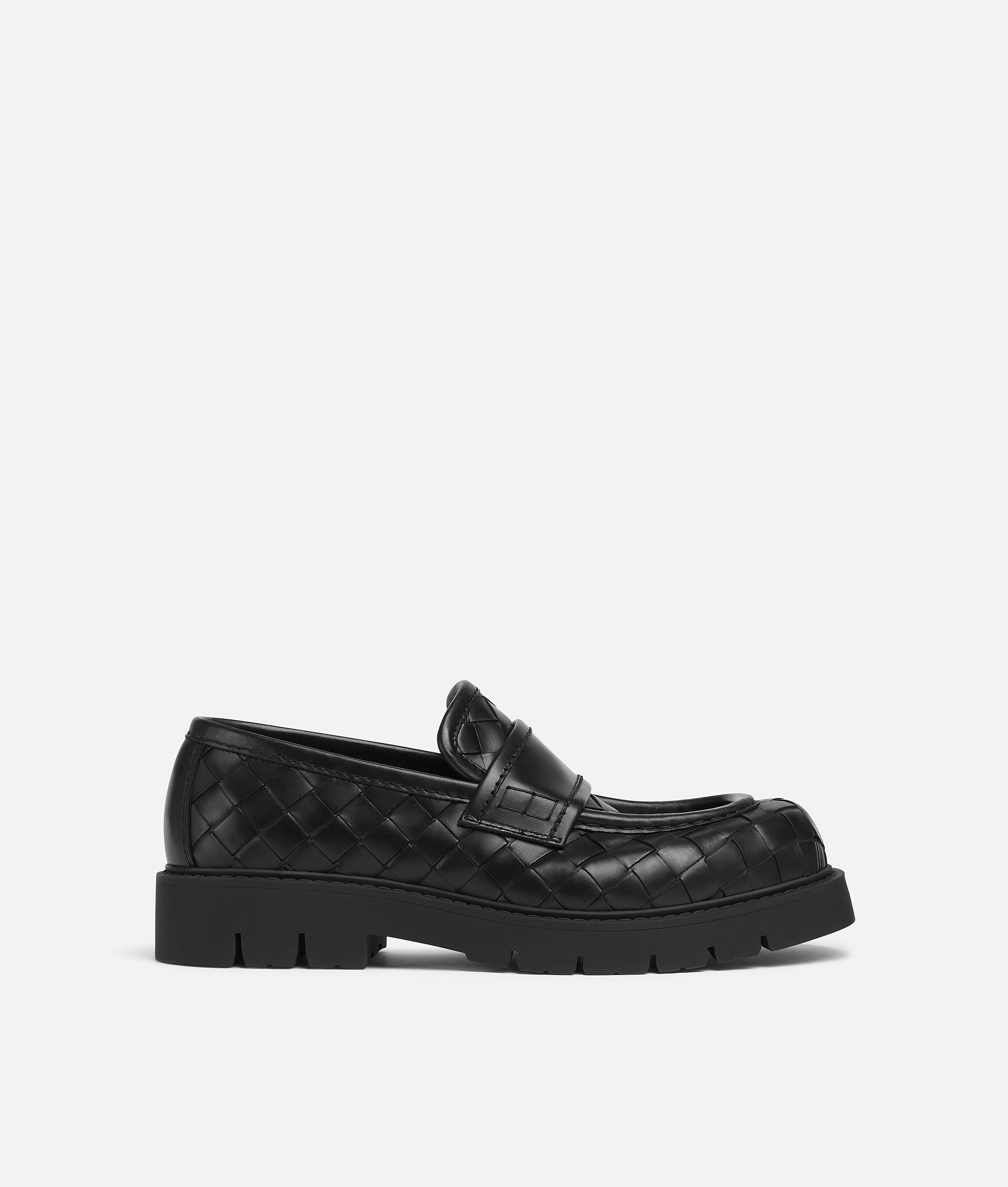 ハドック ローファー のために メンズ で ブラック | ボッテガ