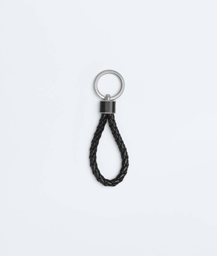 イントレチャート キーリング のために メンズ で ブラック | ボッテガ
