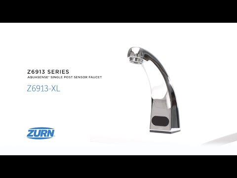 Zurn Z6913-XL | AquaSense Sensor Faucet, Battery, 0.5 gpm Spray