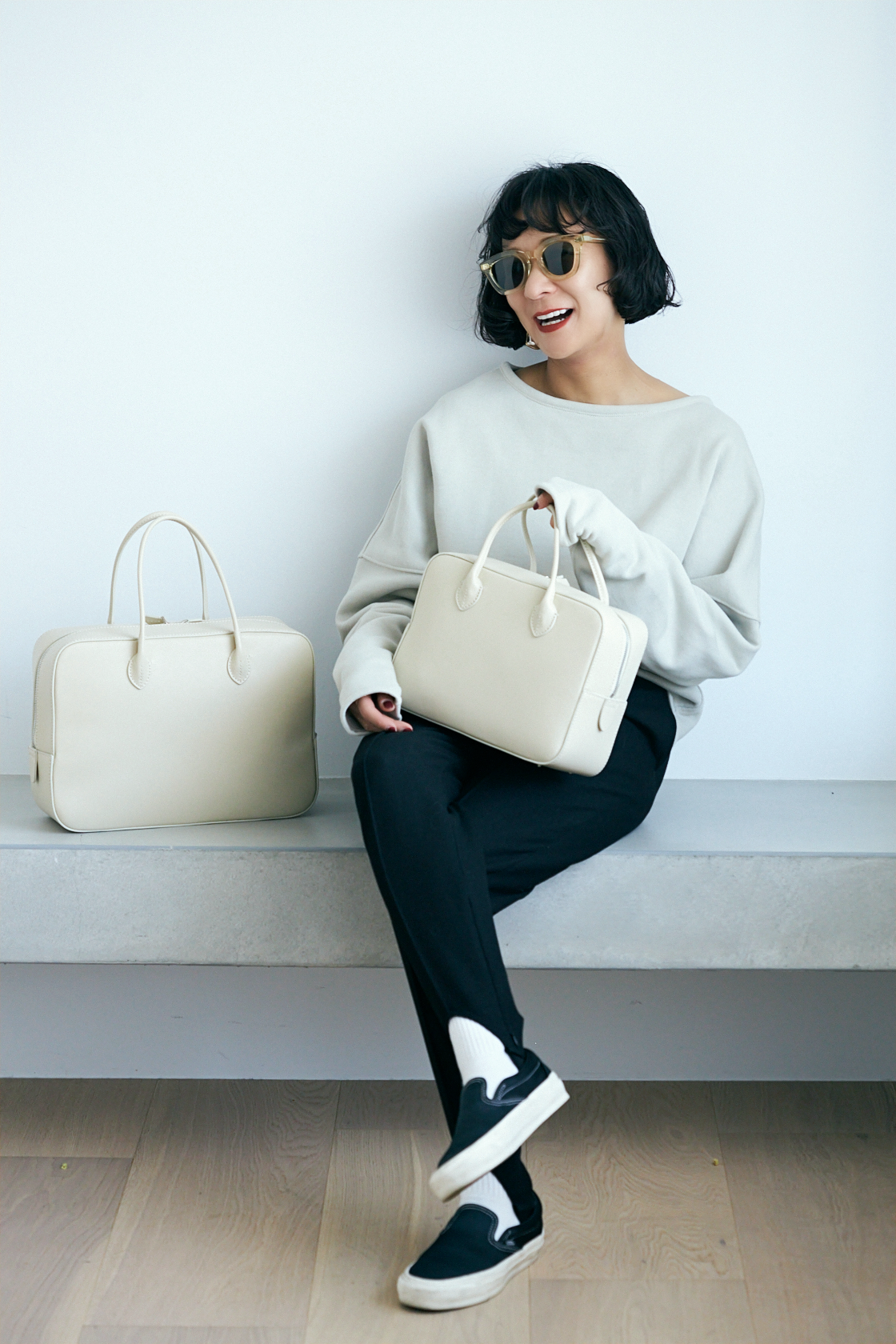 淑女のスウェット リラックス