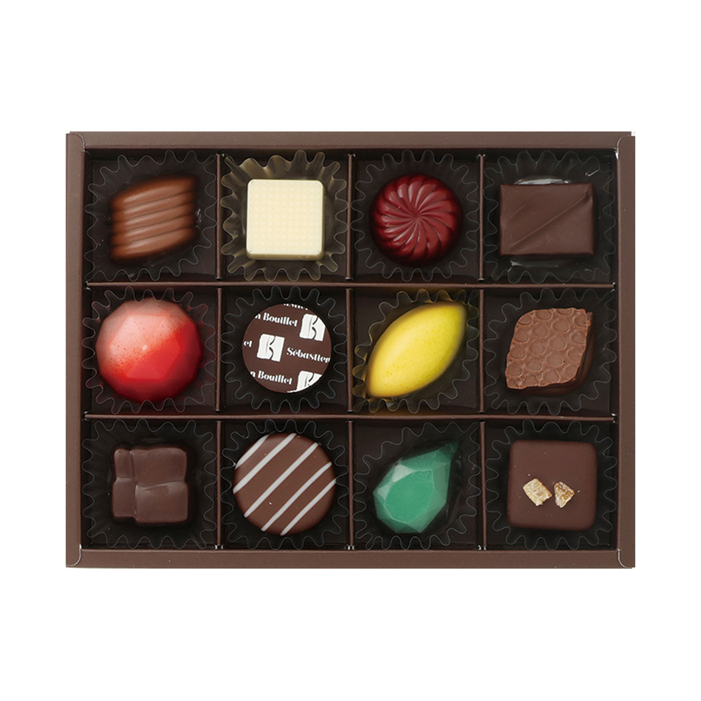 セバスチャン・ブイエ ショコラアソルティ 12個入 チョコレート