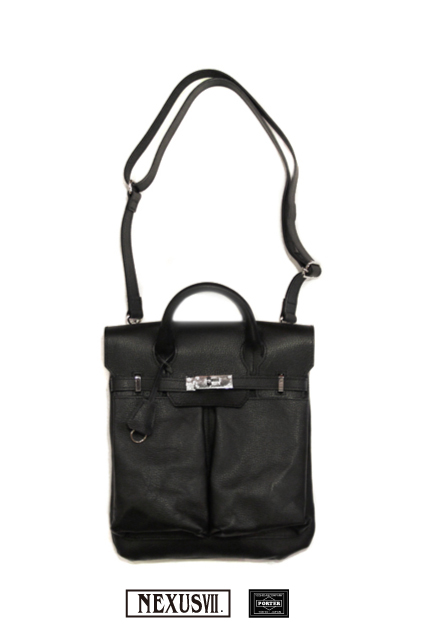 NEXUSVII.｜ネクサスセブン NIMI JANE HELMET BAG by PORTER｜BLACK
