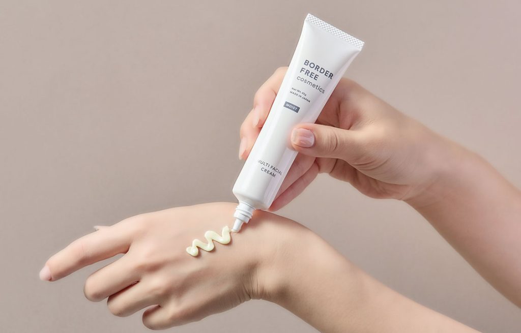 マルチフェイシャルクリーム MOIST | BORDER FREE cosmetics（ボーダー