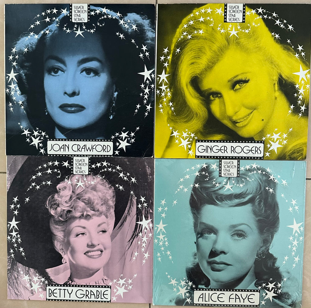Silver Screen Star Series - set of 4 LP Vinyl: Joan Crawford
