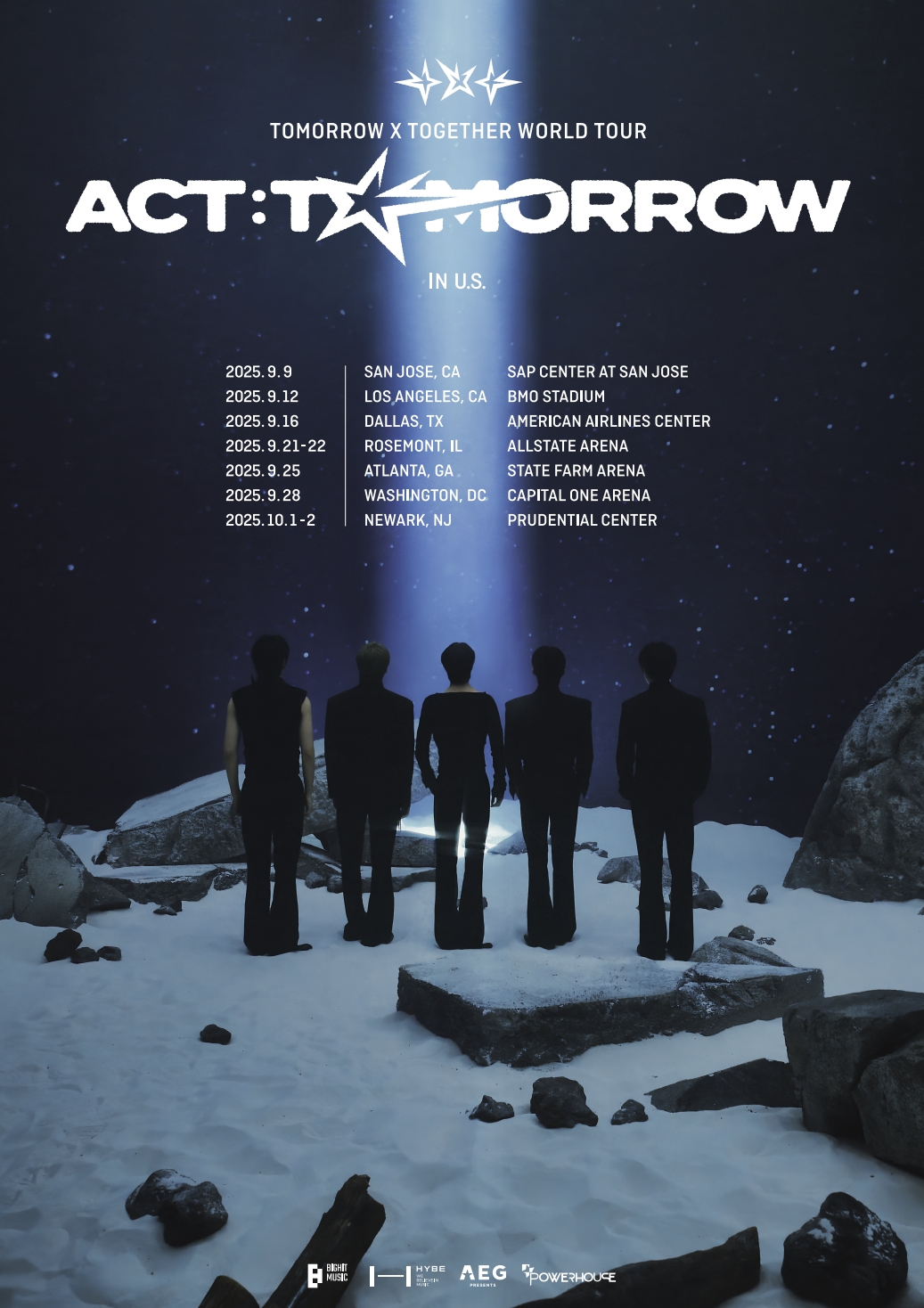 TOMORROW X TOGETHER Announce US Tour Dates for Their 4th World