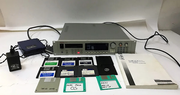 MATRIXSYNTH: Akai S3000XL MIDI Stereo Digital Sampler 1996 SN
