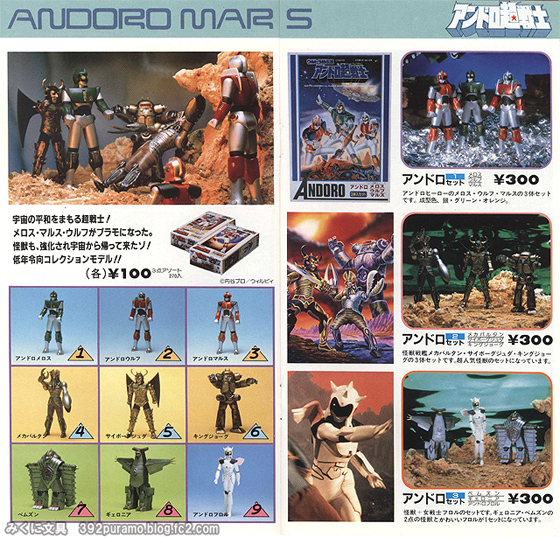 絶版プラモデル情報局: 日東科学の1983年「ミニカタログ」