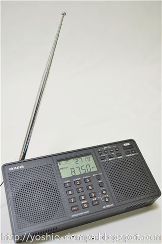 よしおのデムパな日: アイワ 4バンドステレオラジオAR-MDS25プチレビュー