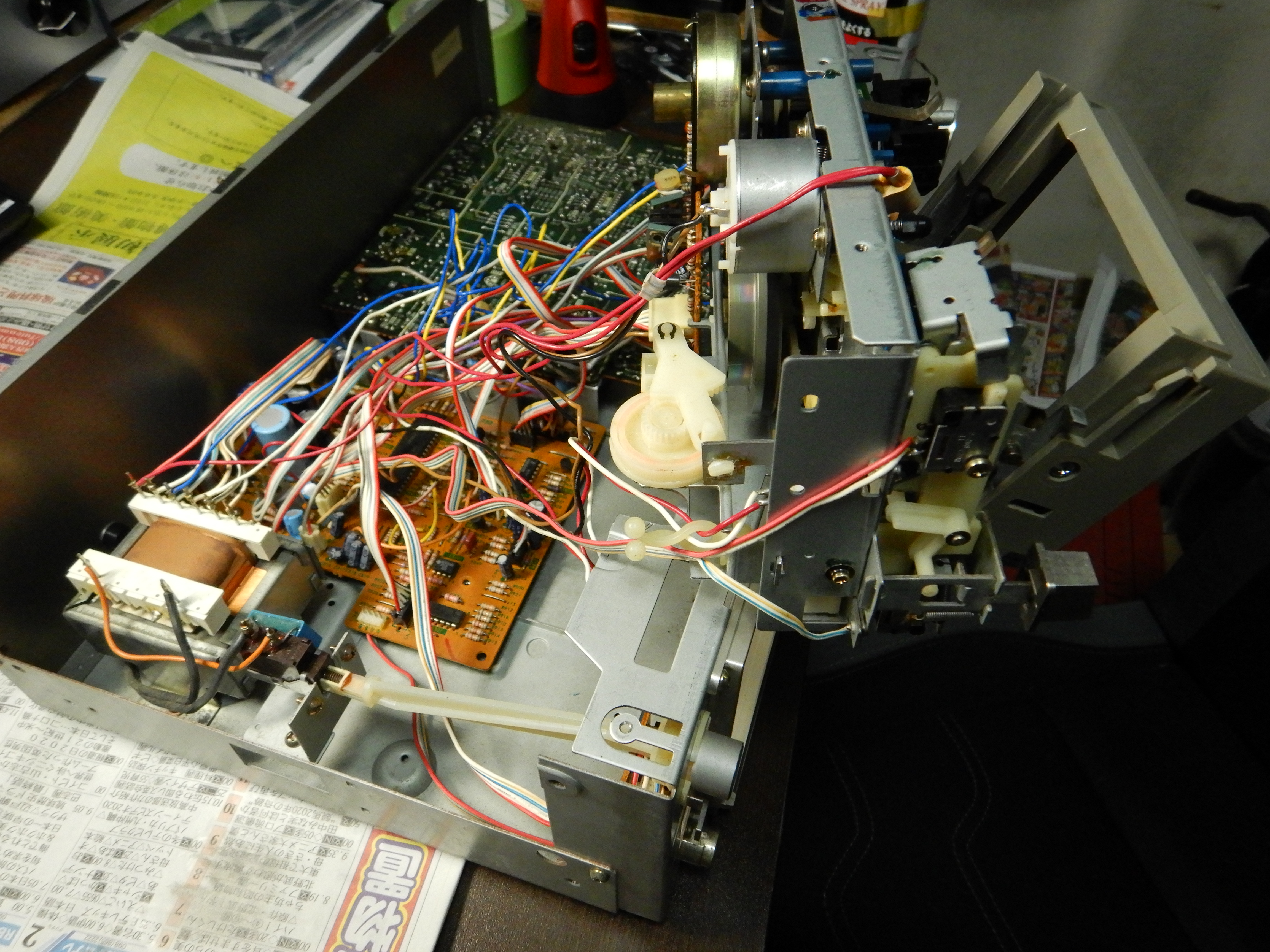 正弦波のように: カセットデッキSONY TC-K61修理