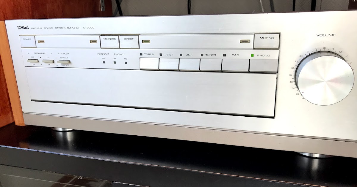 オーディオと読書のメモリ: YAMAHA A-2000 修理： プリメインアンプ