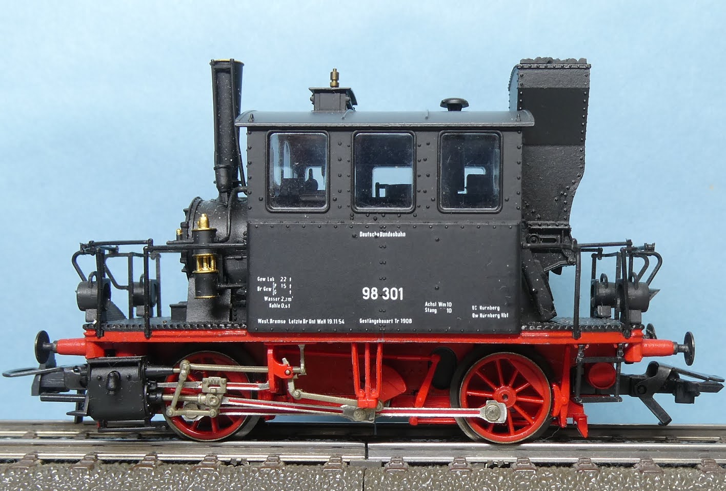 鉄道模型 ドイツ連邦鉄道 DB 支線旅客用タンク式蒸気機関車 BR 98.3