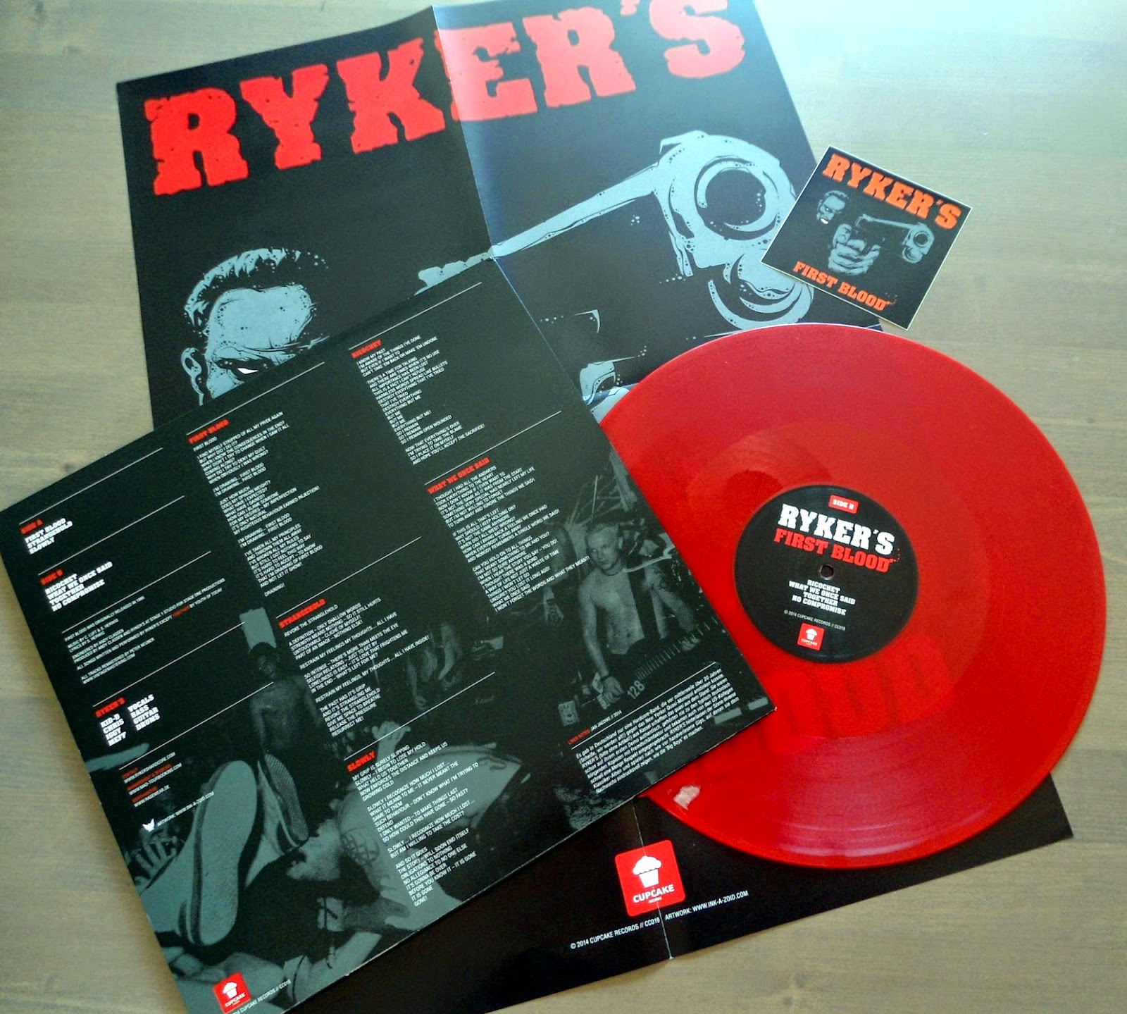 hardcore/metal vinyl: ryker's - first blood