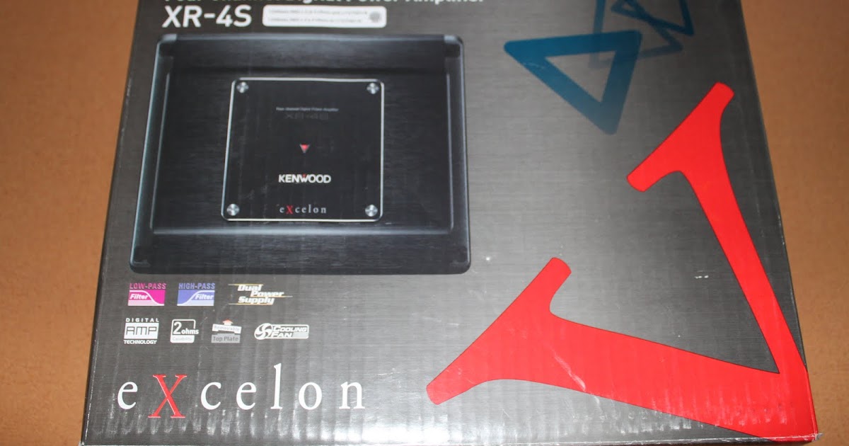 Stereowise Plus: Kenwood Excelon XR-4S Class D 4 Channel Amp Review